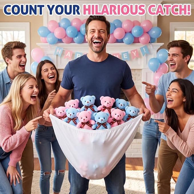 Ceenna Funny Granny Pants Game Set, Giant Pants Yard Games for Adults Players, Hilarious Team Relay Toss Race for Backyard Lawn Party Camping Family Reunion Carnival
