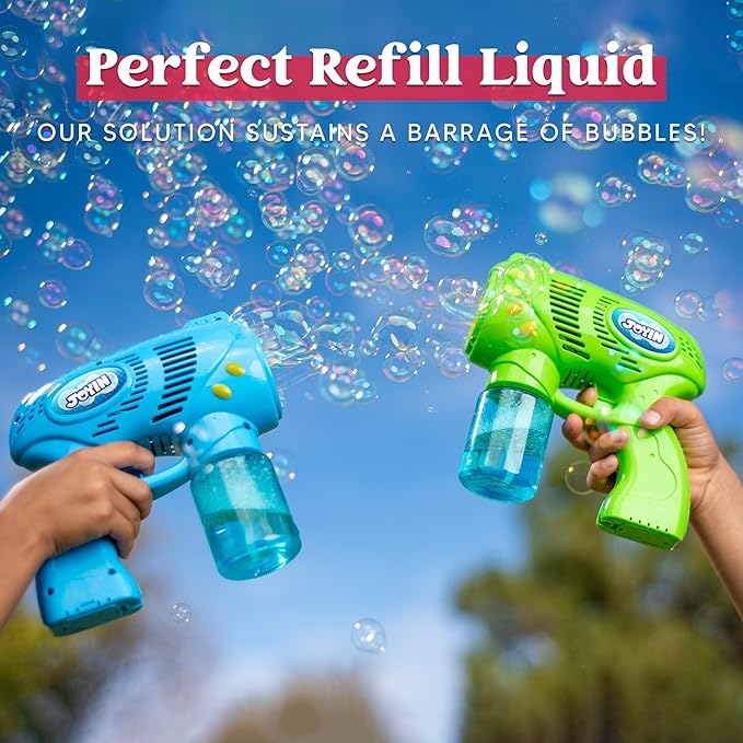 JOYIN 100 Oz Concentrated Bubble Solution (up to 8 Gallon) for Large Party in Summer Celebrations, Party Favor, Bubble Summer Toy, Classroom Prizes, Easter (Orange)