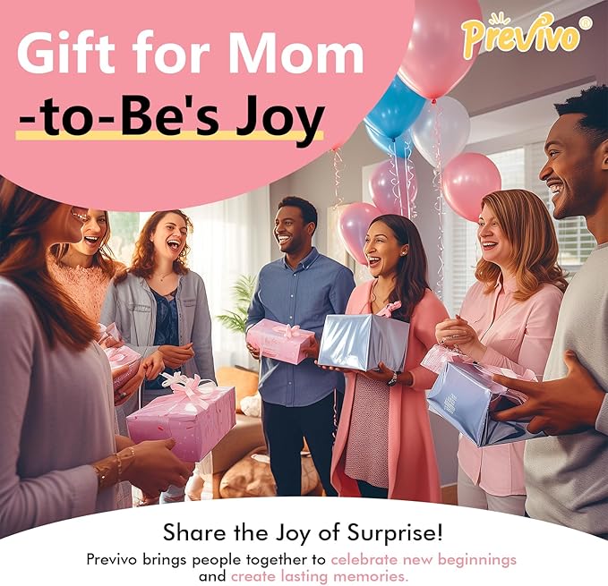 Previvo Large Gender Reveal Spray - 2 Pcs Colorful Smoke Bombs - 100% Biodegradable Powder Blasters for Gender Reveal Party Decorations - Baby Gender Reveal Fire Extinguisher Set(Pink)