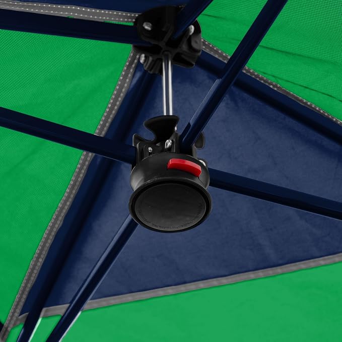 Logo Brands NCAA 12x12 Solo Up Canopy - 144 Square Feet of Shade – One-Person Easy Setup, UV-50 Protection, Rolling Storage Bag – Perfect Tent for Tailgates and Outdoor Events