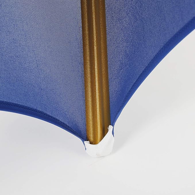 Peomeise Stretch Spandex Chair Cover for Wedding Party Dining Banquet Event (Royal Blue, 25)