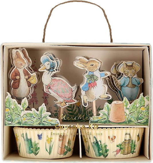 Meri Meri Peter Rabbit™ & Friends Cupcake Kit (Pack of 24)