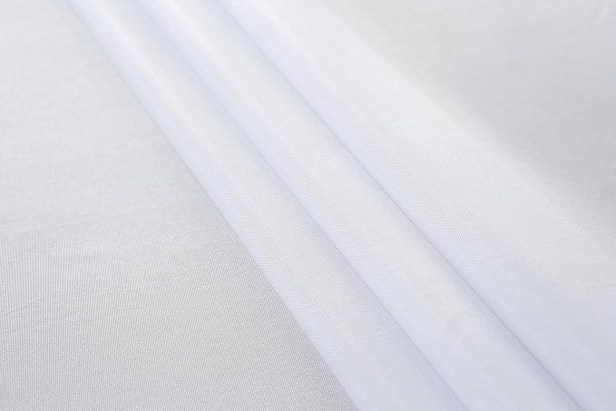 10 Pack Rectangle Tablecloth, 60 x 84 Inch White Tablecloth, 4ft Rectangle Table Cloth, Polyester Fabric Washable Tablecloth for Home, Party, Wedding or Restaurant Use.