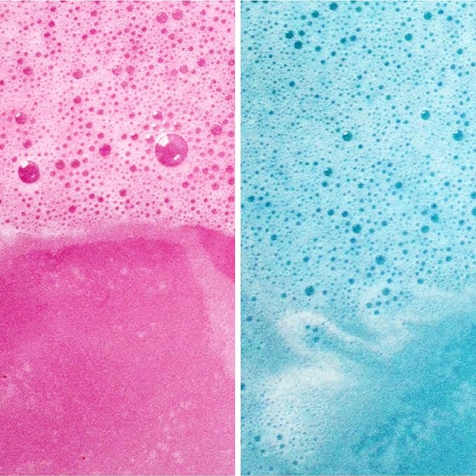 Gender Reveal Bath Bomb. Large 5oz Bath Bombs. for Gender Reveal Parties, Baby Showers, etc. (Blue and Pink)