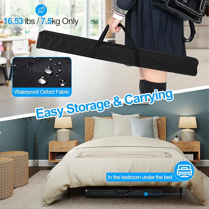 FUDESY 8x8 ft Backdrop Banner Stand, Heavy Duty Adjustable Background Stand Kit with Carrying Bag, Step and Repeat Photography Frame Stand for Trade Show Display Photo Booth Parties