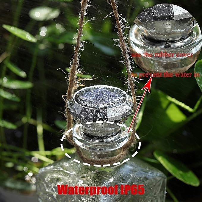 Upgraded 12 Pack Diamond Solar Wine Bottle Lights, 20 LEDs Waterproof Copper Light, Bottle Light Fairy Cork String Lights for Yard Patio Decor, DIY Birthday Gift for Mom Grandma Friend(MultiColor)
