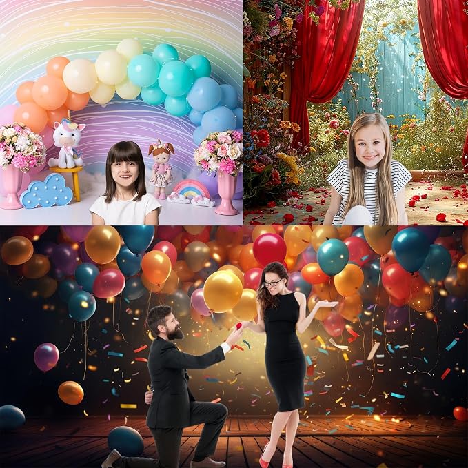 Forest Backdrop Cartoon Deep Forest Landscape Photography Background for Birthday Party Decorations Cartoon Jungle Rainforest Style Backdrops Baby Shower Background Kids Portrait Photo Props 10x6.5ft