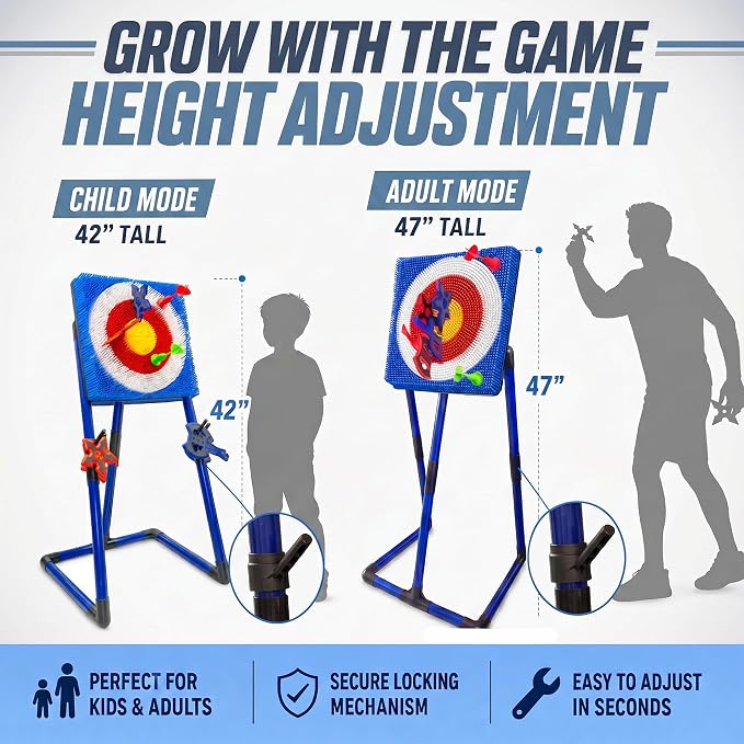 Axe Throwing Game for Backyard, Throwing Axe Set with Axe Throwing Target, Ax Throwing Game for Indoor Outdoor Lawn Party Game