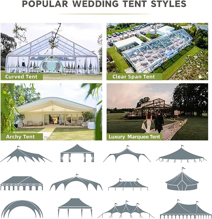 50ftx40ft Royal Blue Ceiling Curtain for Wedding Parties – 10 Panels Wrinkle-Free 40 FT Long Tent Draping Curtains for Wedding, Birthday & Theme Parties, 40ft Height with Rod Pocket