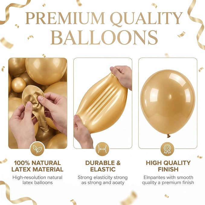 Balloon Column Kit for Floor-Balloon Columns with Stand, Base and Pole,Balloon Tower Backdrop Decoration for Wedding, Baby Shower, Birthday Party, or Bachelorette Parties (Black Gold)