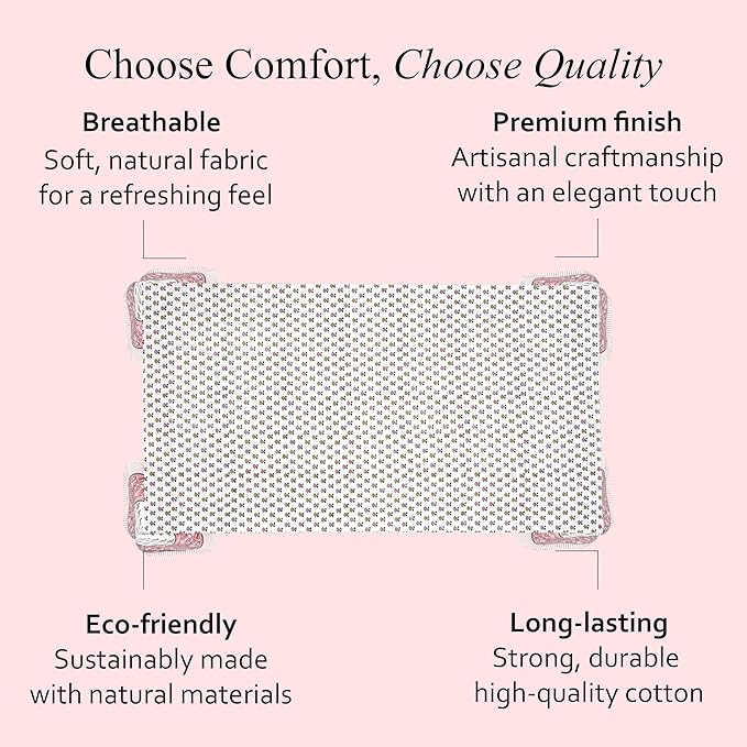 CPC Rosette Bloom Tablecloth 100% Cotton 60x60 Inch Indian Block Print Rectangle Table Cover, Table Cloth for Gifting in Weddings, Halloween, Fall, Christmas, Thanksgiving