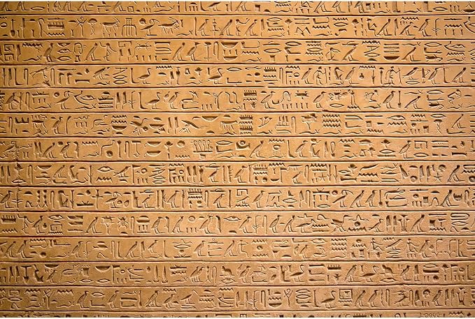 Egypt Hieroglyphs Backdrop Ancient Egyptians Civilization Photography Background Egyptian Art Photos Archaeology History Course Culture Background Mural Travel Backdrop Portraits Photo 8x6ft