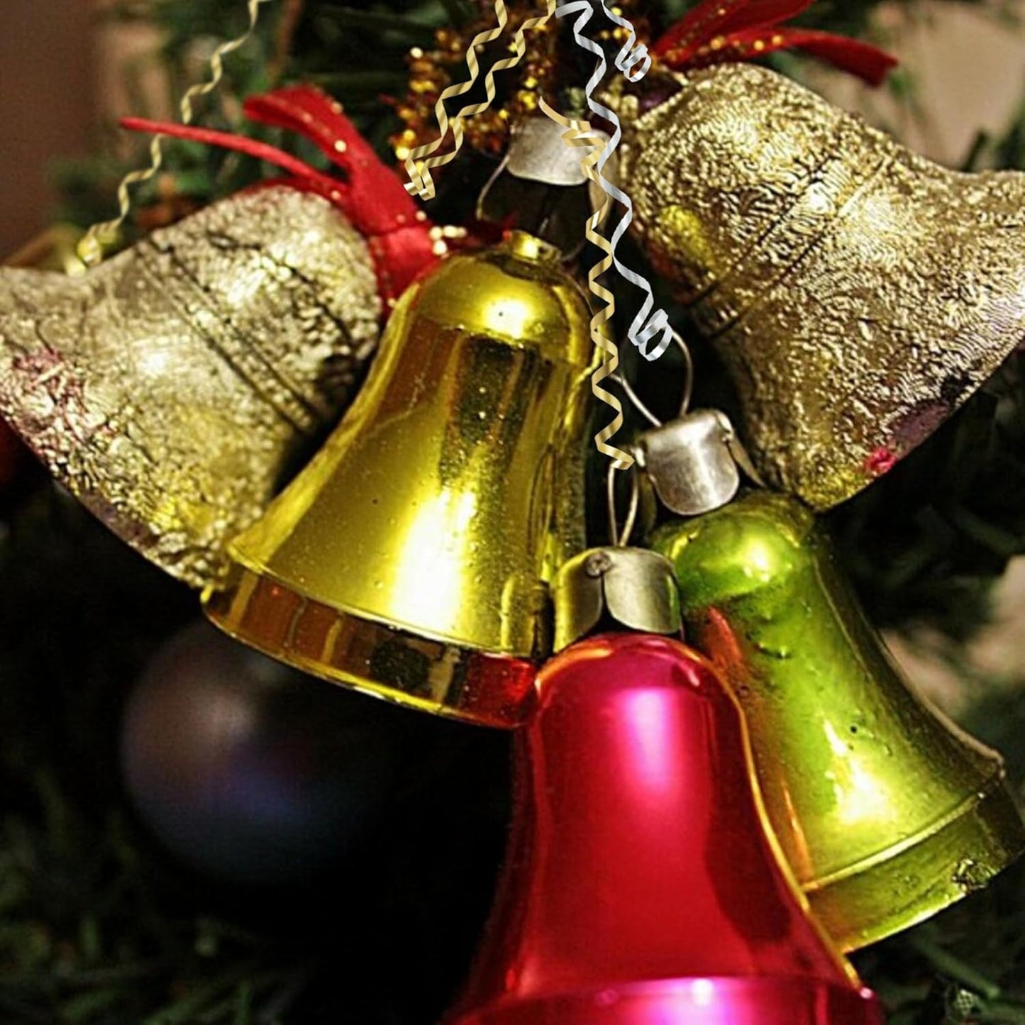 BEISHIDA Gold and Silver Curling Ribbons Balloon String Ribbons - 2 Pack 100 Yards for Gift Warppping Birthday Christmas Party Decorations