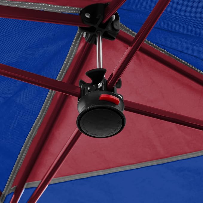 Logo Brands NCAA 12x12 Solo Up Canopy - 144 Square Feet of Shade – One-Person Easy Setup, UV-50 Protection, Rolling Storage Bag – Perfect Tent for Tailgates and Outdoor Events