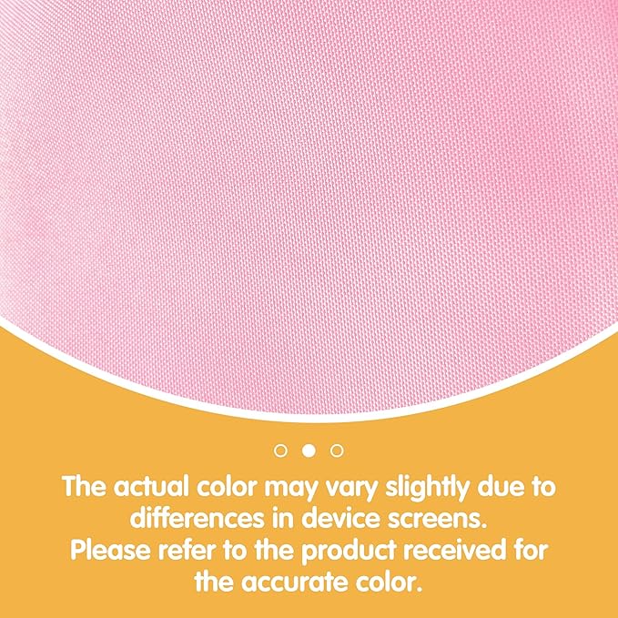 BRILLMAX 10 Pack Pink Round Tablecloths 90 Inch for 60” Tables - 150 GSM Polyester Fabric, 15" Standard Drop, Water, Stain & Wrinkle Resistant Cloth Cover for Wedding Reception Banquet Dining