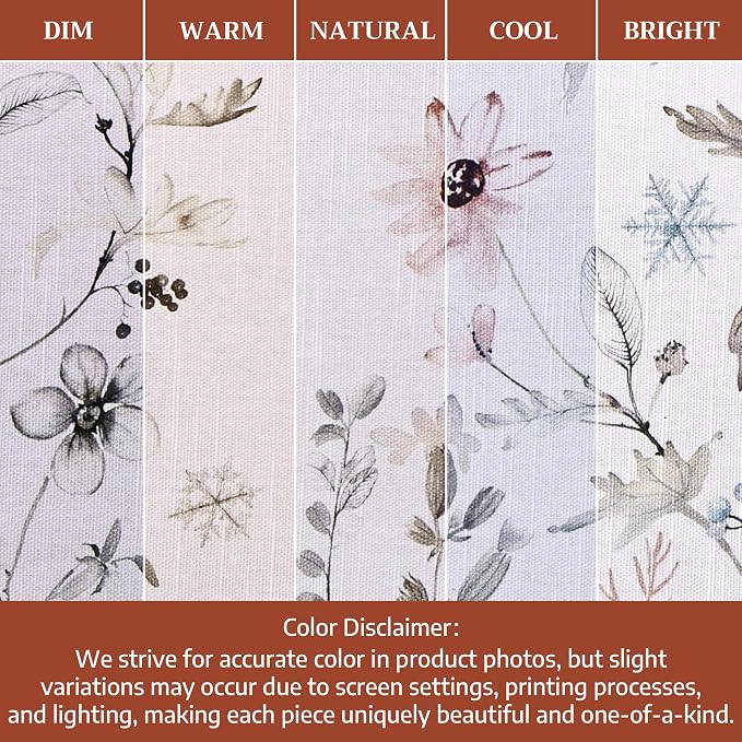 Maison d' Hermine Table Cloth Square Table 100% Cotton 60 x 60 Inches Fall Tablecloth Reusable Everyday Use for Thanksgiving Christmas Decorations Dining Farmhouse Party (Ice Florals)