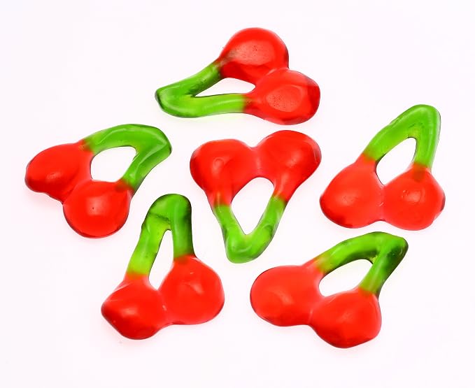 HARIBO Gummi Candy, Happy Cherries, 5 oz. Bag (Pack of 12)