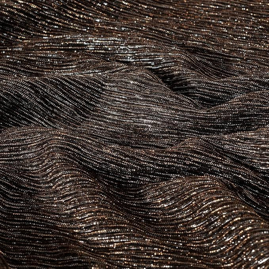 57 Inch Wide Black Gold Tulle Stretch Fabric 1 Yard Glitter Shiny Sequins Fabric Soft Sparkly Tulle Fabric by The Yard for Party Decoration,Bridal,Wedding,Gift Wrapping,DIY Crafts