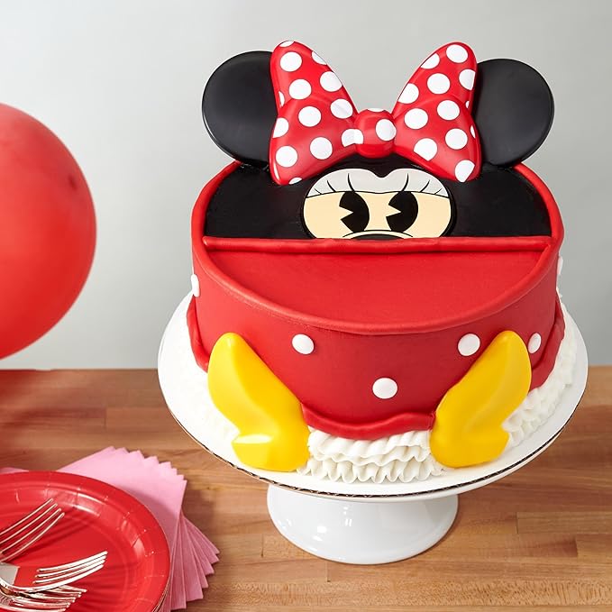 DecoSet® Disney's Minnie Mouse Creations Cake Topper, 6-Piece Disney's Minnie Mouse Cake Decoration