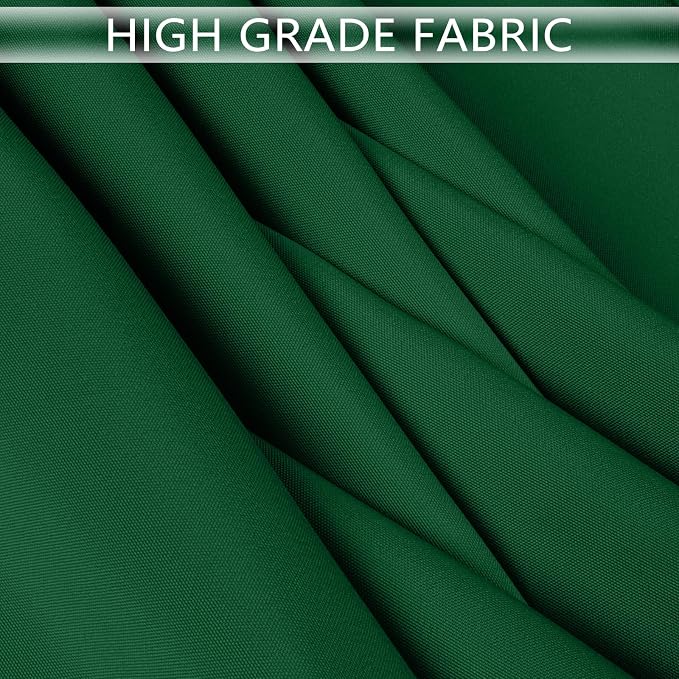 8 Packs 90 Inch Hunter Green Round Tablecloth in Diameter, Washable Polyester Fabric Tablecloths, Wrinkle Resistant Table Cloth for Wedding Party Banquet Dining