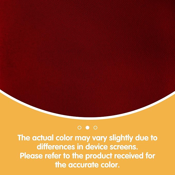 BRILLMAX 8 Pack Burgundy Tablecloths 60 x 102 Inch for 6ft Rectangle Tables - 150 GSM Polyester Fabric, 15" Standard Drop, Water, Stain & Wrinkle Resistant Cloth Cover for Wedding Dining Buffet