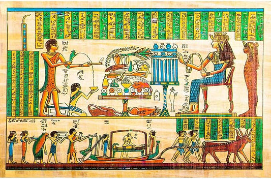 Old Egyptian Papyrus Backdrop Ancient Egyptian Mural Antique Hieroglyphs Photography Background Egypt History Painting Religion Culture Backdrops Portrait Photo Booth Studio Props Vinyl 10x8ft