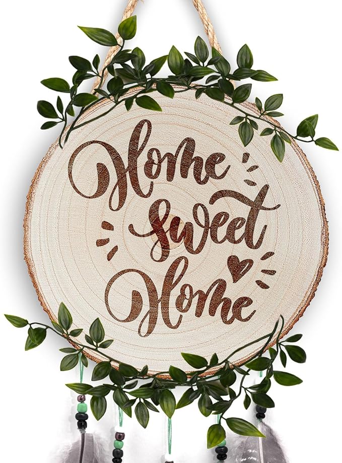 Set of (10) 9-10 Inches Wood Slices, Wood Centerpieces for Tables, Wood Slices for Centerpieces, Unfinished Wood Rounds for Rustic Wedding, Baby Shower, Party, Natural Paulownia Slabs