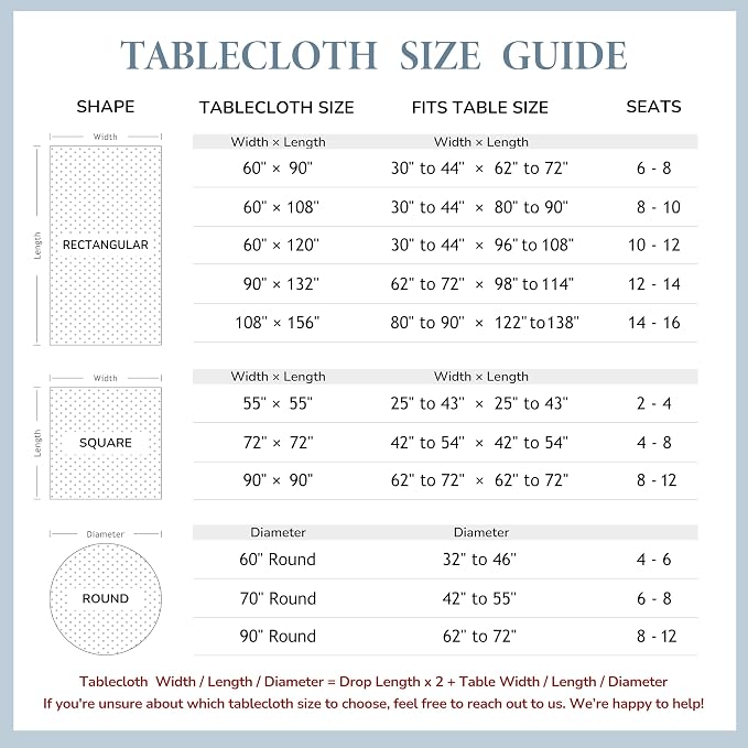 Linen World Blue Linen Tablecloth - 100% French Linen Table Cloth 132" x 90" Inch,Washable Rectangular Tablecloth for Dining,Outdoor,Weddings and Restaurants,Decorative Thanksgiving Christmas