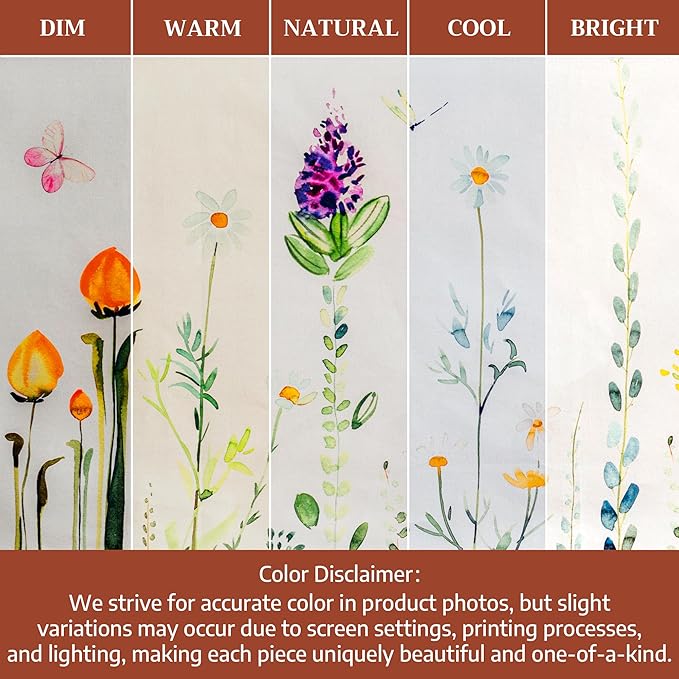 Maison d' Hermine Table Cloth Rectangle Table 100% Cotton 70 x 108 Inches Tablecloth Reusable Decorative for Dining Kitchen Room Farmhouse Party Home Hotel Restaurant Spring Summer - Botanical Fresh