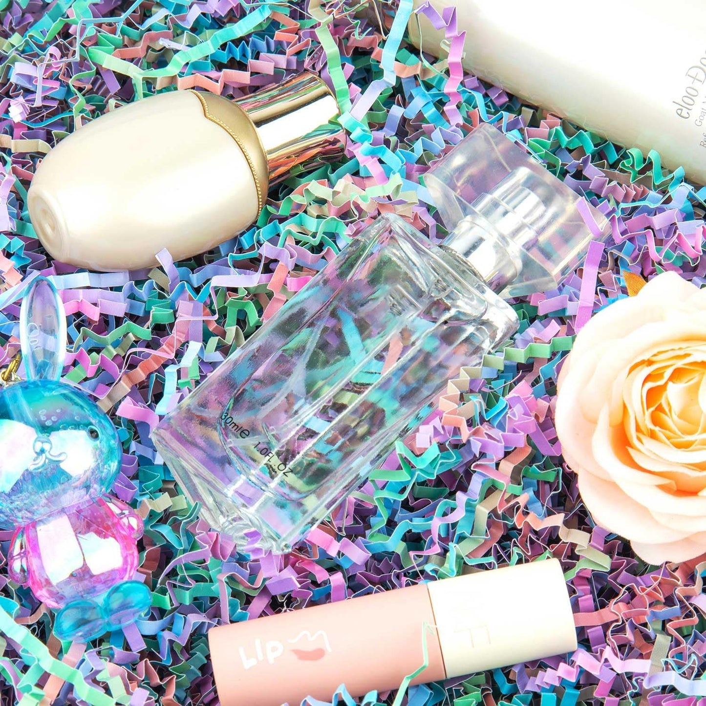 Caleihd Crinkle Cut Paper Grass Cushion Paper Streamer for Christmas Wedding Birthday Bridesmaid Engagement Craft Gift Boxes Bags Filler Decoration 4.5oz Multi-color