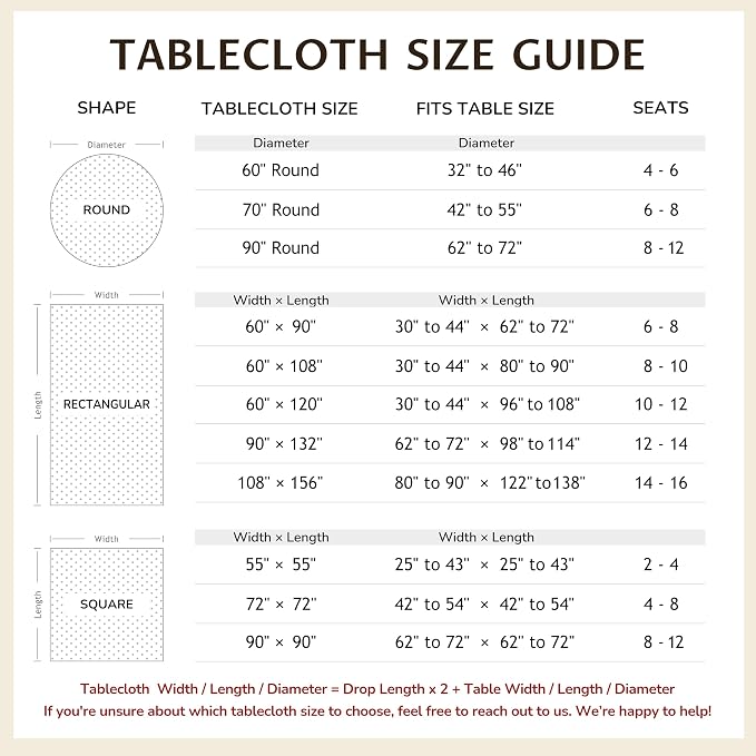 Linen World Round Tablecloth 90" Inch - 100% French Linen Washable Natural Tablecloth for Dining,Outdoor,Weddings and Restaurants,Decorative Thanksgiving Christmas,Sand Beige