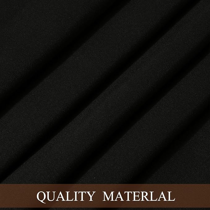 10Pack Black Round Tablecloth 90 inch Black Table Cloth, Washable Round Table Cloth Polyester Table Cover for Dining Wedding Banquet Party