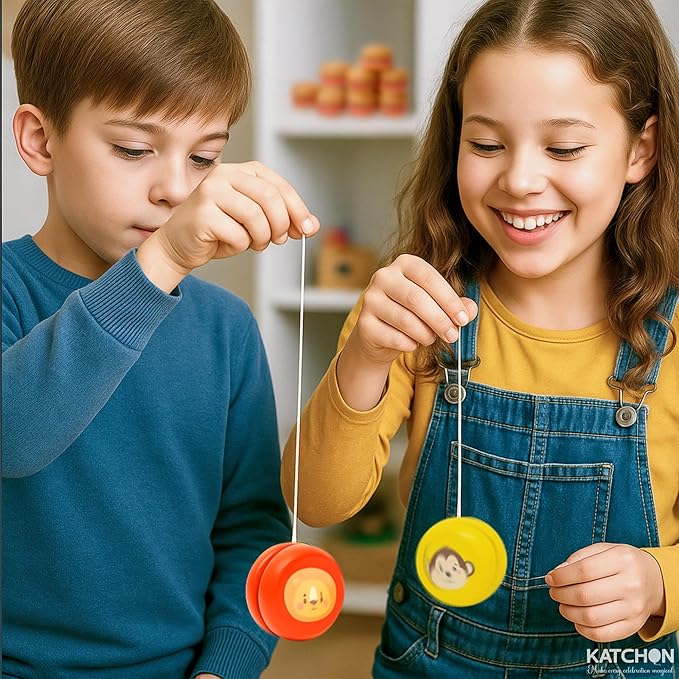 KatchOn, Jungle Animals Yoyos - Pack of 24 | Yoyo Bulk, Pinata Stuffers for Kids, Birthday Party Favors | Yoyo for Kids 8-12, Classroom Prizes, Carnival Prizes, Goodie Bags Stuffers, Bulk Toys