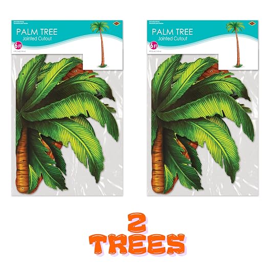 Beistle 6' Jointed Palm Tree; 2/Pack (55137)
