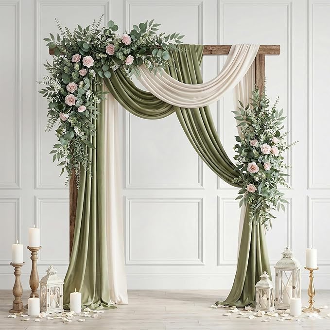 lovemoon 130 Pcs Artificial Mixed Eucalyptus Stems Bulk, 5 Kinds of Faux Greenery Eucalyptus Leaves Bulk for Vase Wedding DIY Bouquets Floral Arrangement Home Decor (130, Green)