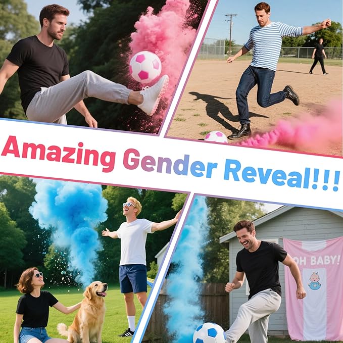 GenderRevealSoccerBall