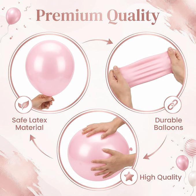 Balloon Column Kit Set of 2,Anti-Tip Sand-Fill Base Balloon Tower Stand with 10" 26pc pink purple Confetti Balloons,Height Adjustable for Easter Birthday Wedding Bridal Party Decorations