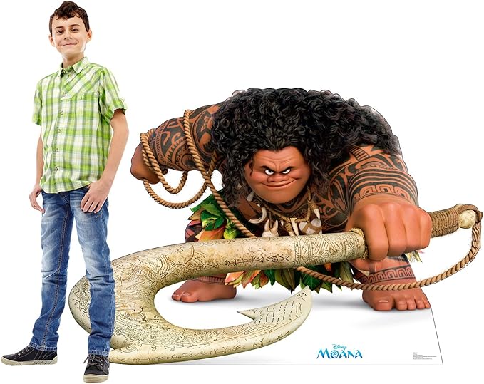 Cardboard People Maui Life Size Cardboard Cutout Standup - Disney's Moana