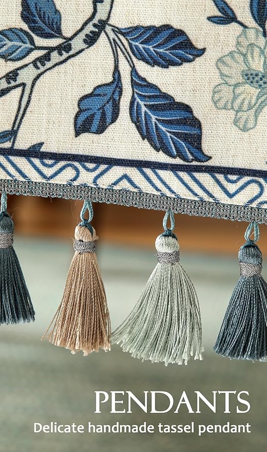 bilin gaier Blue and White Floral Linen Small Table Runner,Wrinkle-Resistant Luxury Farmhouse Decor,Decorative Vintage Runner Table Cloth for Coffee & Dining Table and Living Room,12"x63" - SuqingA