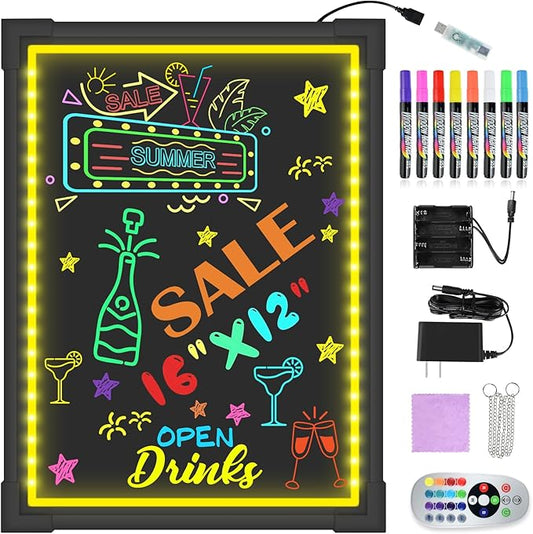 Hosim LED Message Writing Board, 16"X 12"