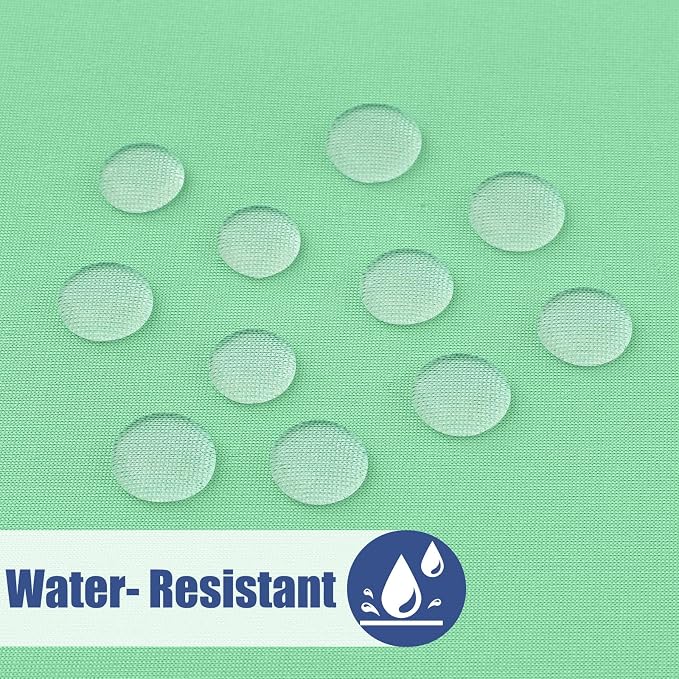 Moosfor Spandex 5 Foot Rectangle Table Cloth 4 Pack, Elastic Fitted Tablecloths for Picnic, Stretch Washable Patio Table Cover for Outdoor, Camping, Banquet and Parties (Bright Green, 30"x60")