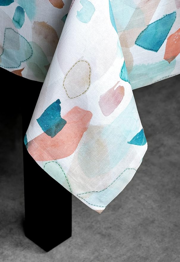 Maison d' Hermine Table Cloth Rectangle Table 100% Cotton 60 x 90 Inches Tablecloth Reusable Decorative for Dining Kitchen Room Farmhouse Party Home Hotel Restaurant Spring Summer - Summer Picnic