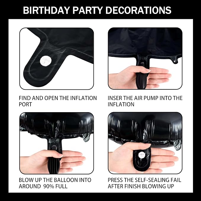 Happy Birthday Decorations For Women Men,Birthday Backdrop,Banner Balloons,Table Cloth,Paper pom poms Party Supplies for Girls Boys (Race car)