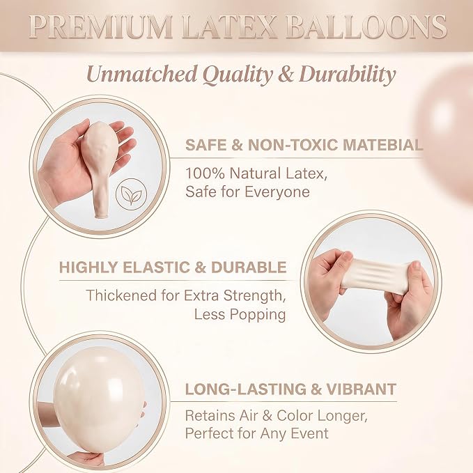 HIINS Balloon Column Kit Set of 2 with Dusty Pastel Blue Gold Balloon Base&Pole,Balloon Tower Backdrop Decoration for Wedding, Baby Shower, Birthday Party, Bridal Engagement