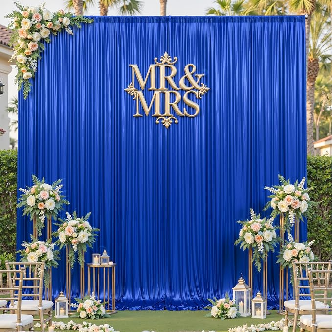 Besutolife Sequin Backdrop Curtains, 20×10 ft Sparkle Wedding & Party Backdrop Drapes with Wrinkle-Resistant Design, Glitter Photography Background for Bridal Showers, Birthdays, Baby Showers