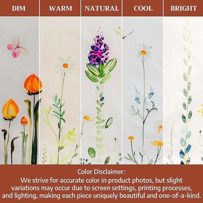 Maison d' Hermine Table Cloth Round Table 100% Cotton 63 Round Inches Tablecloth Reusable Decorative for Dining Kitchen Room Farmhouse Party Home Hotel Restaurant Spring Summer - Botanical Fresh