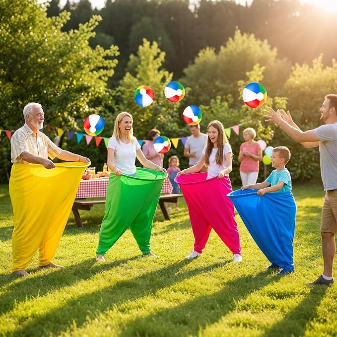 Granny Pants Yard Game for Kids & Adults- Giant Outdoor Carnival Game for Family Parties, Company Team Building, Backyard, Lawn Reunion Fun