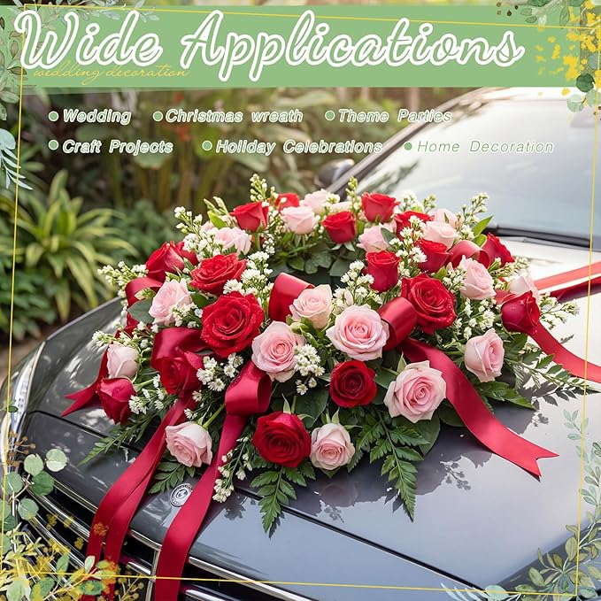 Joyfolk 6 Pcs 10 Inch Floral Foam Rings Round Green Flower Wet Foam Ring Flower Arrangement Kit for Florist Wedding Decoration for Birthdays, Home, Parties