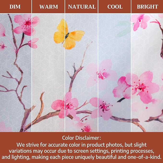 Maison d' Hermine Table Cloth Rectangle Table 100% Cotton 70 x 90 Inches Tablecloth Reusable Decorative for Dining Kitchen Room Farmhouse Party Home Hotel Restaurant Spring Summer - Blossoms in Spring