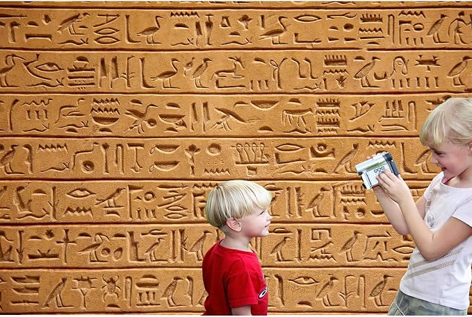Egypt Hieroglyphs Background Ancient Egyptians Civilization Photography Backdrop Egyptian Art Photos Archaeology History Culture Background Mural Travel Backdrop Portraits Studio Decor 10x8ft
